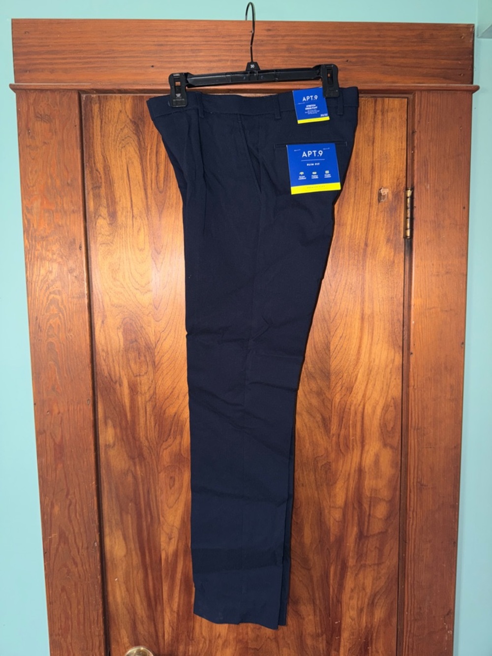 Apt. 9 Men’s Dark Navy Dress Pants 30/32 NWT